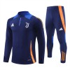 Juventus Trainings Sweatshirt Quarter-zip 2024-25 Grijze - Heren